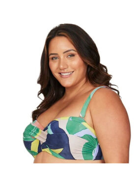 NWT Artesands L'Avana Botticelli Bandeau Bikini Top